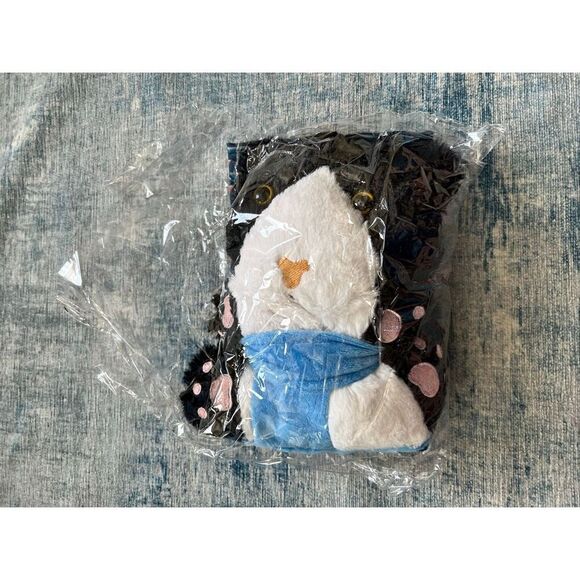 New! Black White Cat Wrestling Puppet Toy - Picture 4 of 4